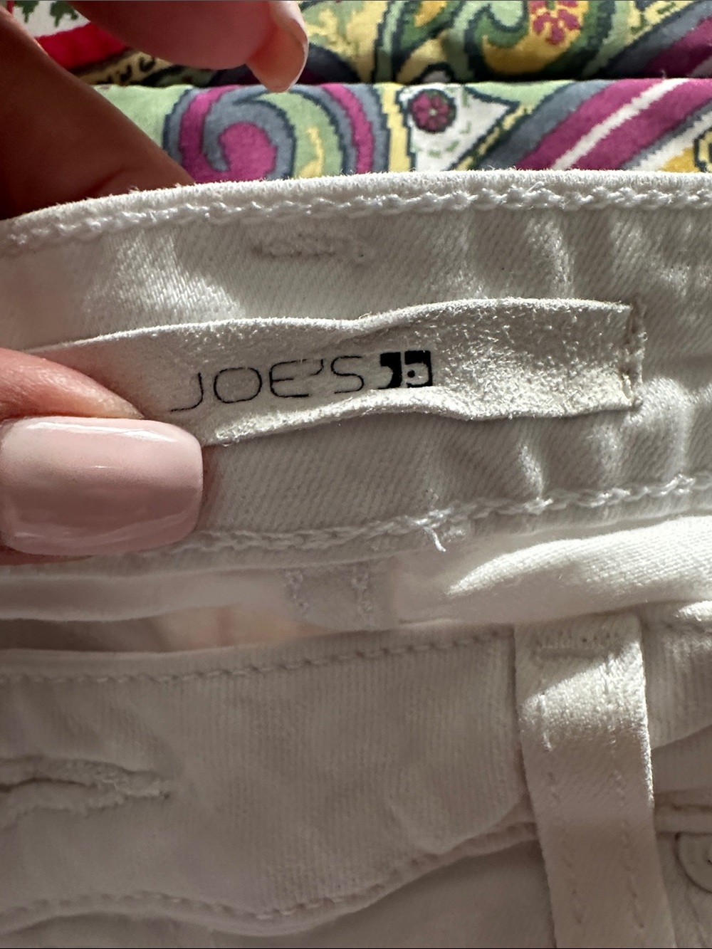 Joe's Jeans Crisp White Denim Jeans